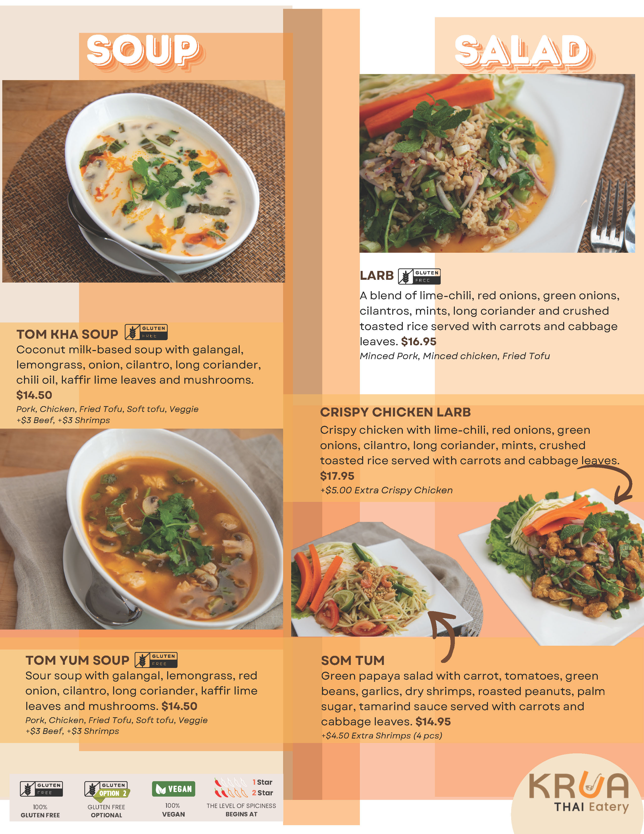 Krua Thai Eatery Thai Restaurant U District Ravenna Seattle