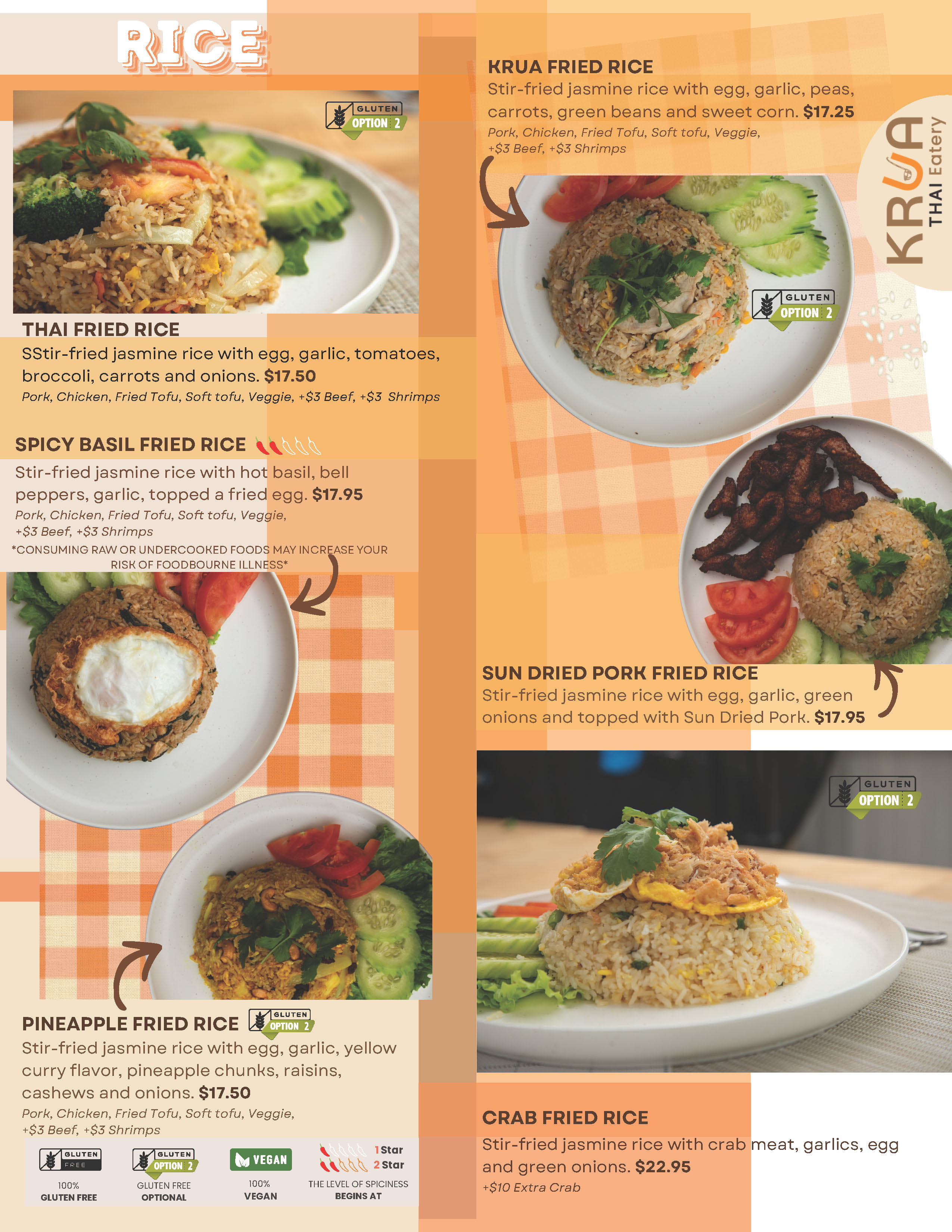 Krua Thai Eatery Thai Restaurant U District Ravenna Seattle