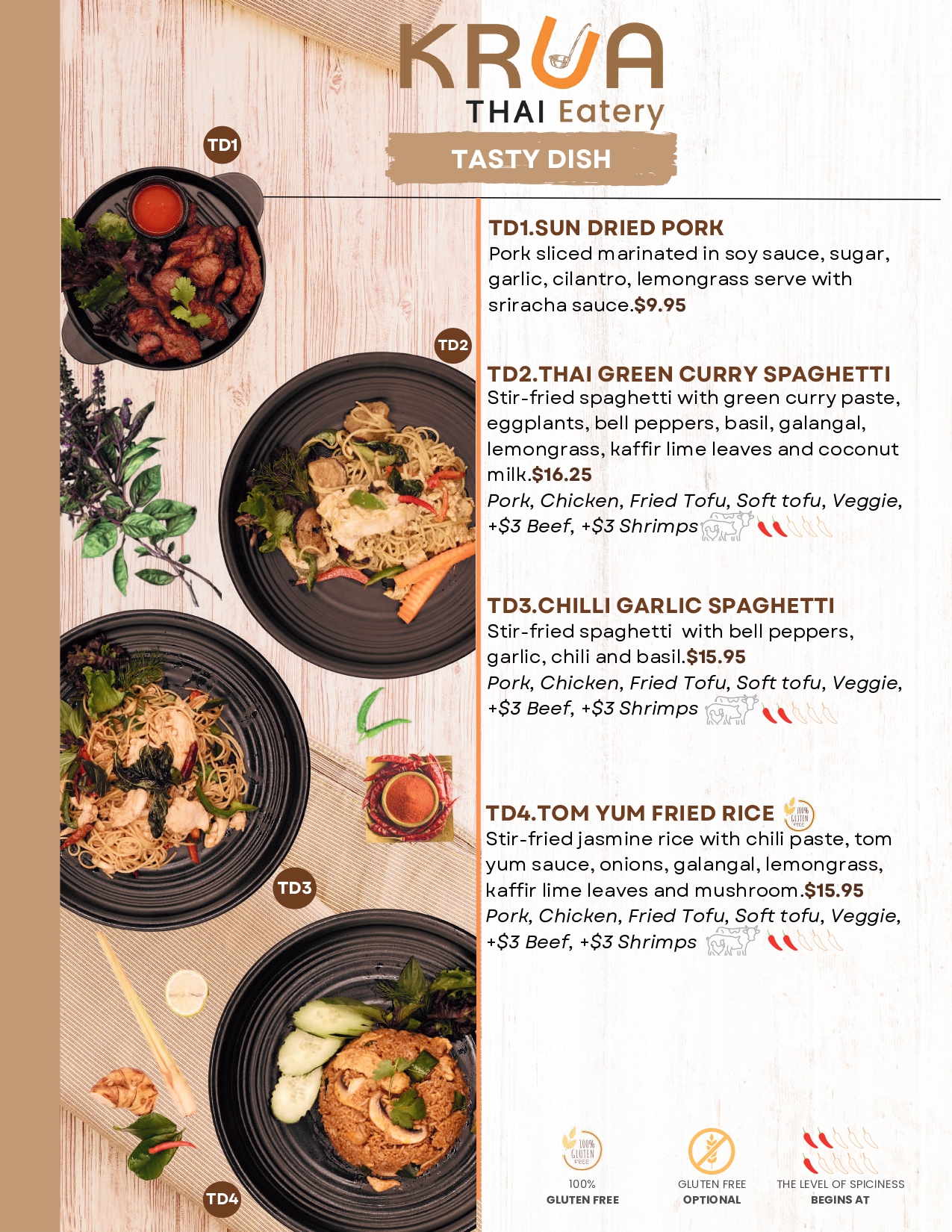 Krua Thai Eatery Thai Restaurant U District Ravenna Seattle