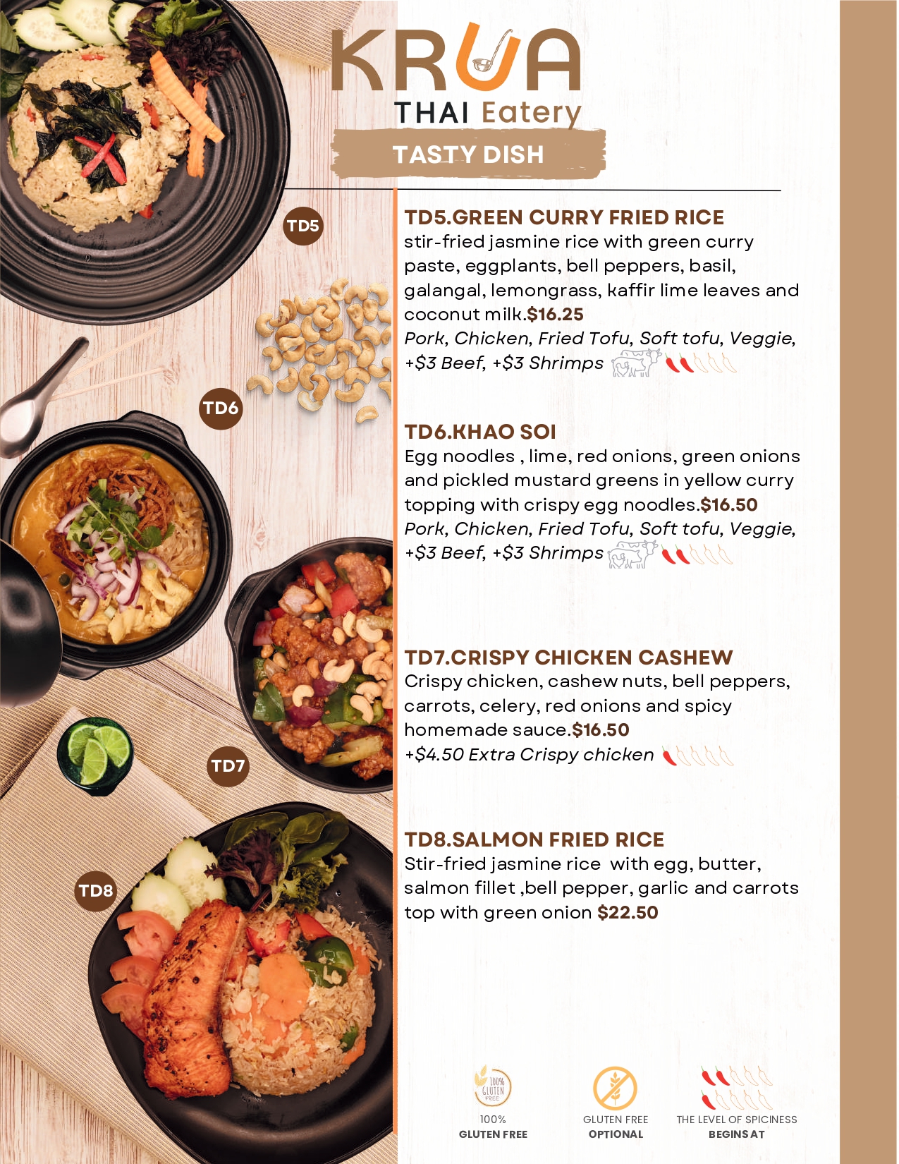 Krua Thai Eatery Thai Restaurant U District Ravenna Seattle