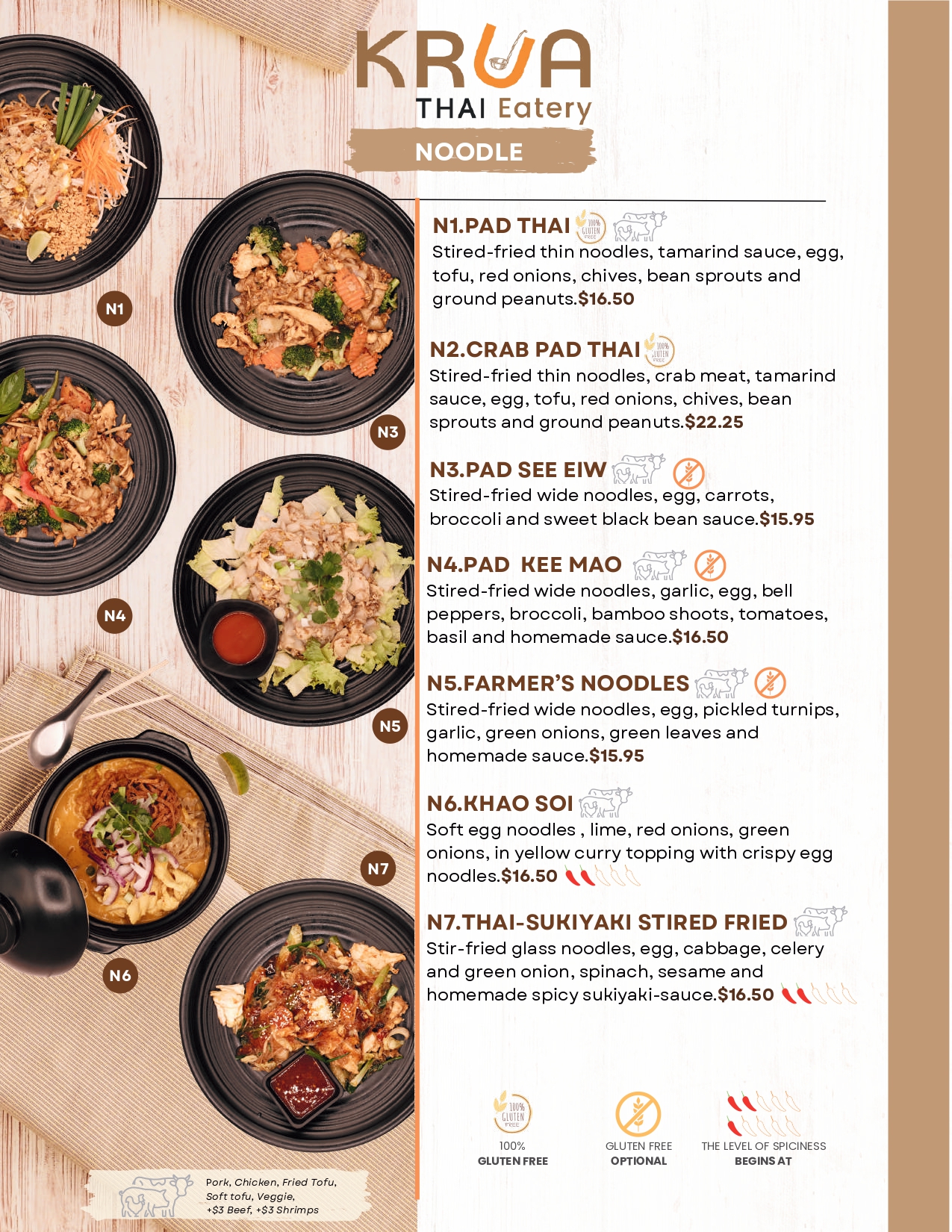 Krua Thai Eatery Thai Restaurant U District Ravenna Seattle